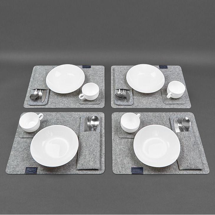 Набор для сервировки стола на 4 персоны Синий (A-028330) - фото 3 Набор для сервировки стола на 4 персоны Синий (A-028330) - фото 3