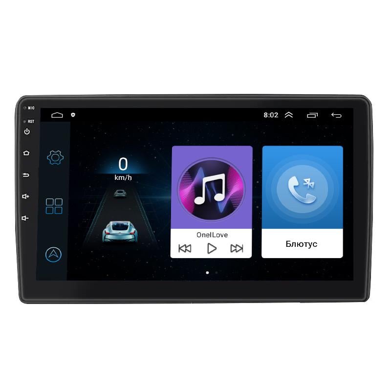 Автомагнітола штатна Lesko для Volkswagen Touareg I ver 2 2002-2010 9" 1/16 Gb Wi-Fi GPS Base