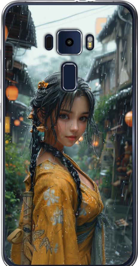 Чехол на Asus Zenfone 3 ZE552KL Anime-girl (6133u-448-42517)