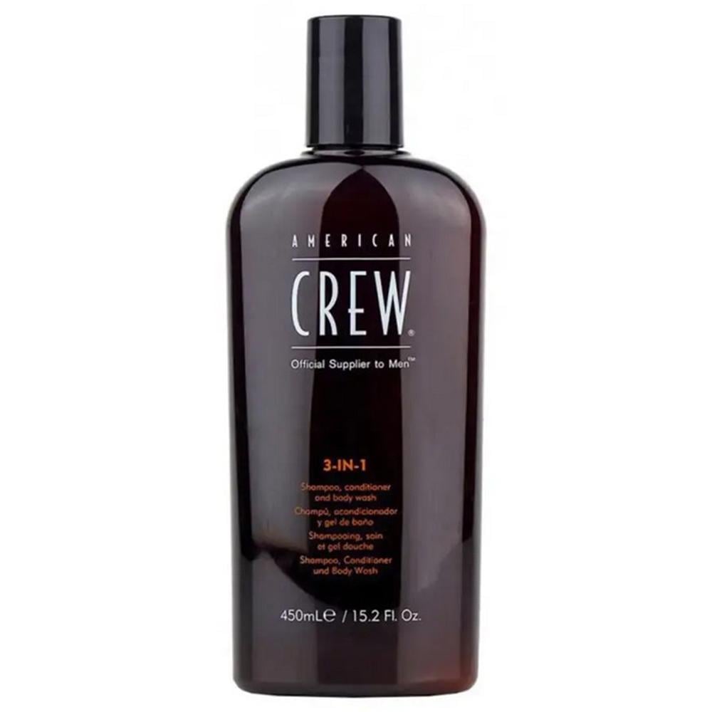 Шампунь AMERICAN CREW 3в1 Shampoo/Hair conditioner/Body Wash 450 мл (738678251416) - фото 1