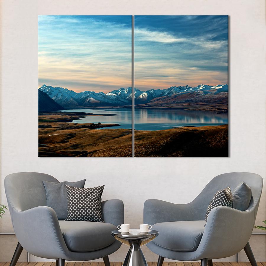 Картина природа Озеро Текапо 71x51 см (A1161-2)