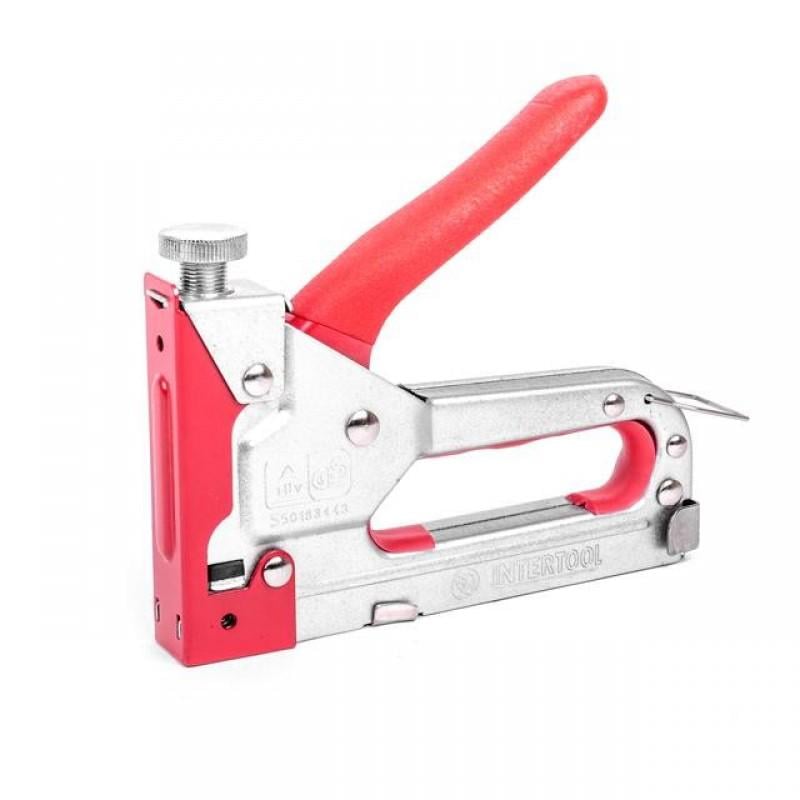 Степлер будівельний ручний Intertool RT-0102 11,3x0,7x4-14 мм (50229)