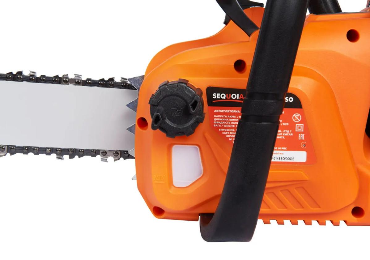 Цепная пила аккумуляторная SEQUOIA без АКБ и ЗУ SBC4014BSO (53098) - фото 3 Цепная пила аккумуляторная SEQUOIA без АКБ и ЗУ SBC4014BSO (53098) - фото 3