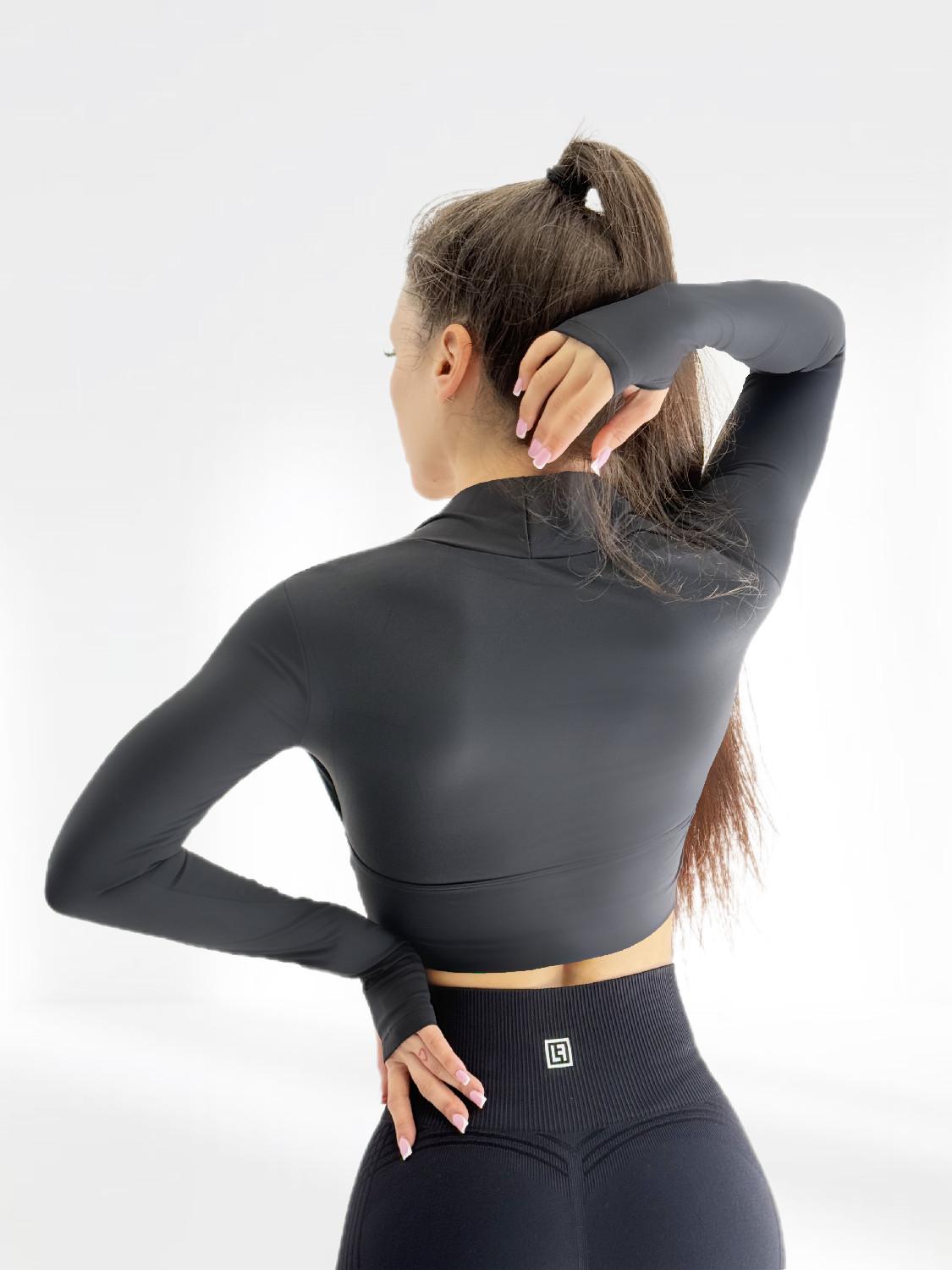 Рашгард женский LILAFIT L Черный (SKJ000014) - фото 2