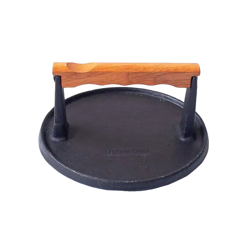 Чавунний прес Texas Club з дерев’яною ручкою (PRESSCAST) Чавунний прес Texas Club з дерев’яною ручкою (PRESSCAST)