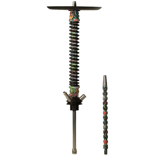 Шахта Mamay Customs Coilovers Print Flowers Пружина Чорний (482001524)