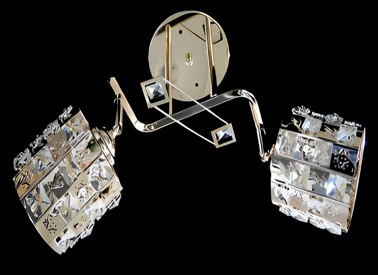 Люстра потолочная Sirius Ю 7279/2А на 2 плафона (000021781)