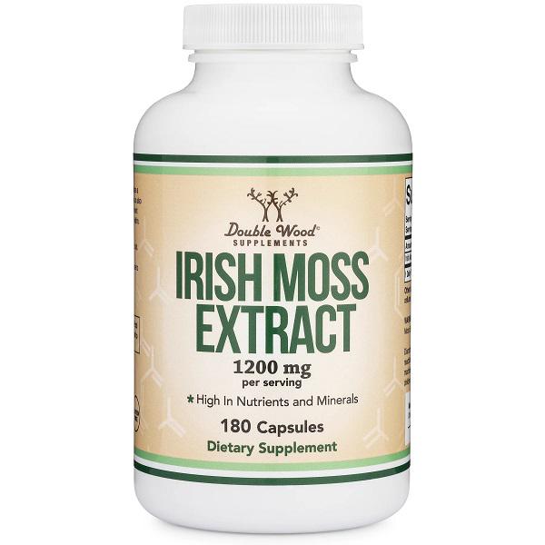 Комплекс витаминно-минеральный Double Wood Irish Moss Extract 1200 мг 90 порций 180 капсул (000020090)
