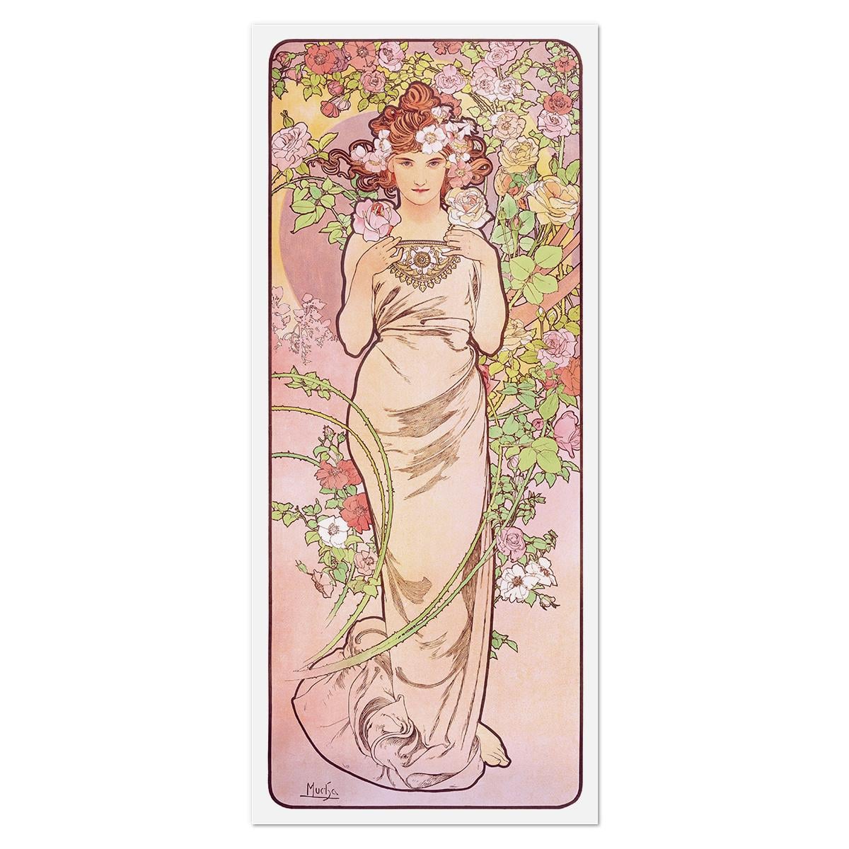 Плакат The Flowers Rose 52x120 см (0008) Плакат The Flowers Rose 52x120 см (0008)