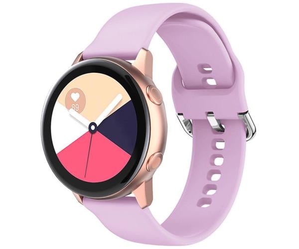 Ремінець для смарт-годинників Silicone Design для Samsung/Amazfit/Huawei 20 мм Lavander (0500043527-3577959) Ремінець для смарт-годинників Silicone Design для Samsung/Amazfit/Huawei 20 мм Lavander (0500043527-3577959)