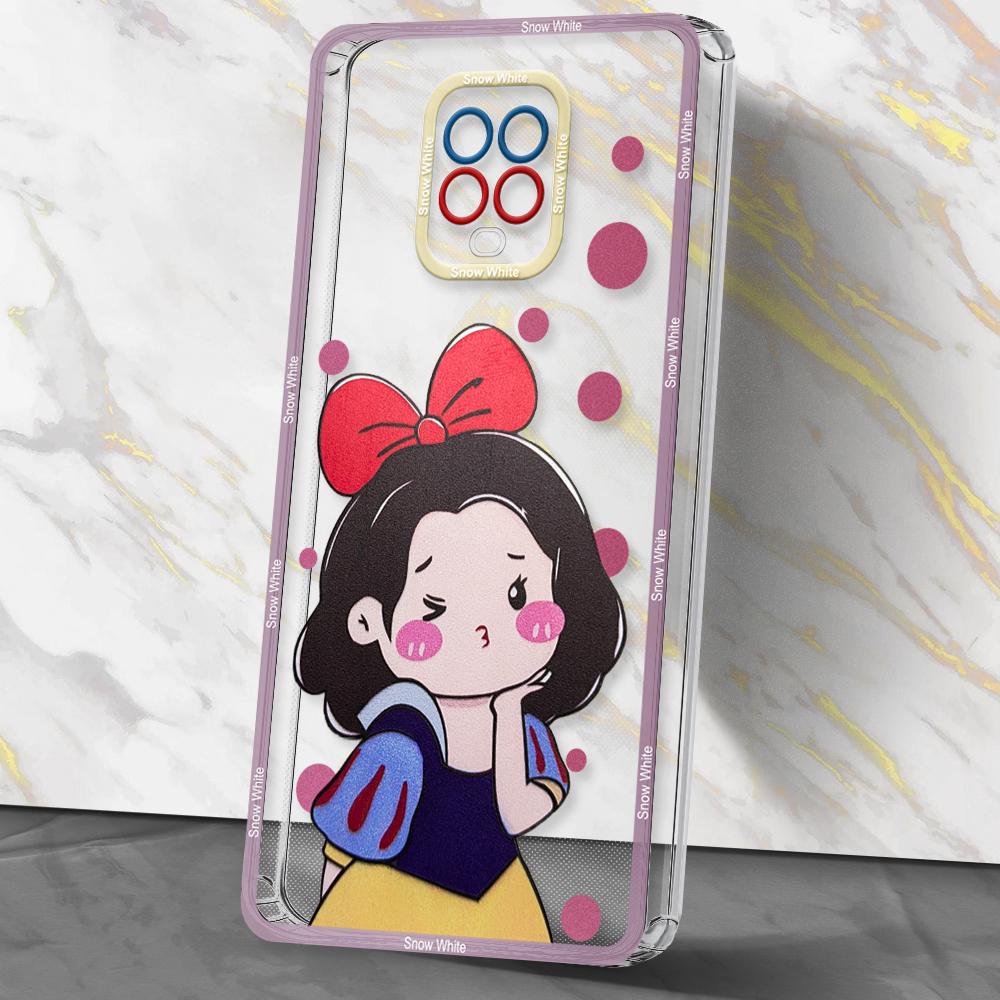 Прозрачный защитный чехол AngelEyes для Xiaomi Redmi Note 9 Pro Snow White (30048)