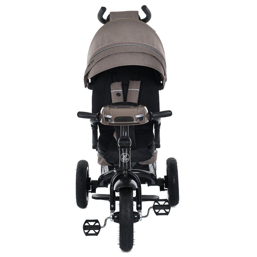 Дитячий велосипед триколісний Turbo Trike MT 1007 гумові колеса Коричневий (723286212) - фото 4 Дитячий велосипед триколісний Turbo Trike MT 1007 гумові колеса Коричневий (723286212) - фото 4