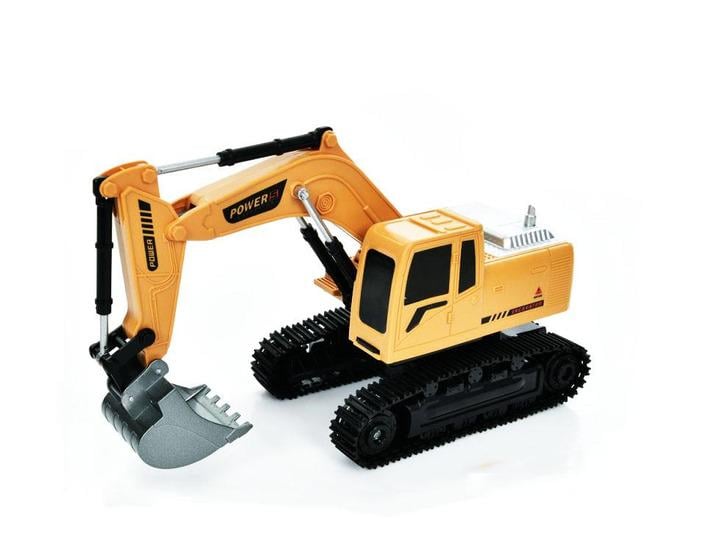 Игрушка экскаватор HOME радиоуправляемый на аккумуляторе 1:22 USB 32/17,5/10 см (0507-2)