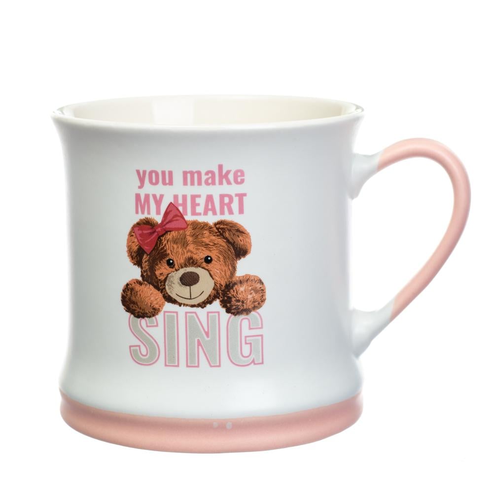 Кружка керамическая Elisey Teddy bear3 300 мл 12 шт. (8803-007)