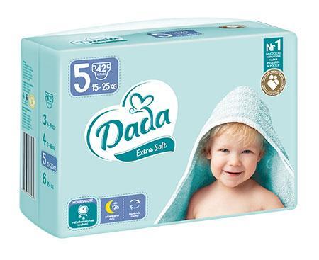 Подгузники детские Dada Extra Soft №5 15-25 кг 42 шт. (2655379773)