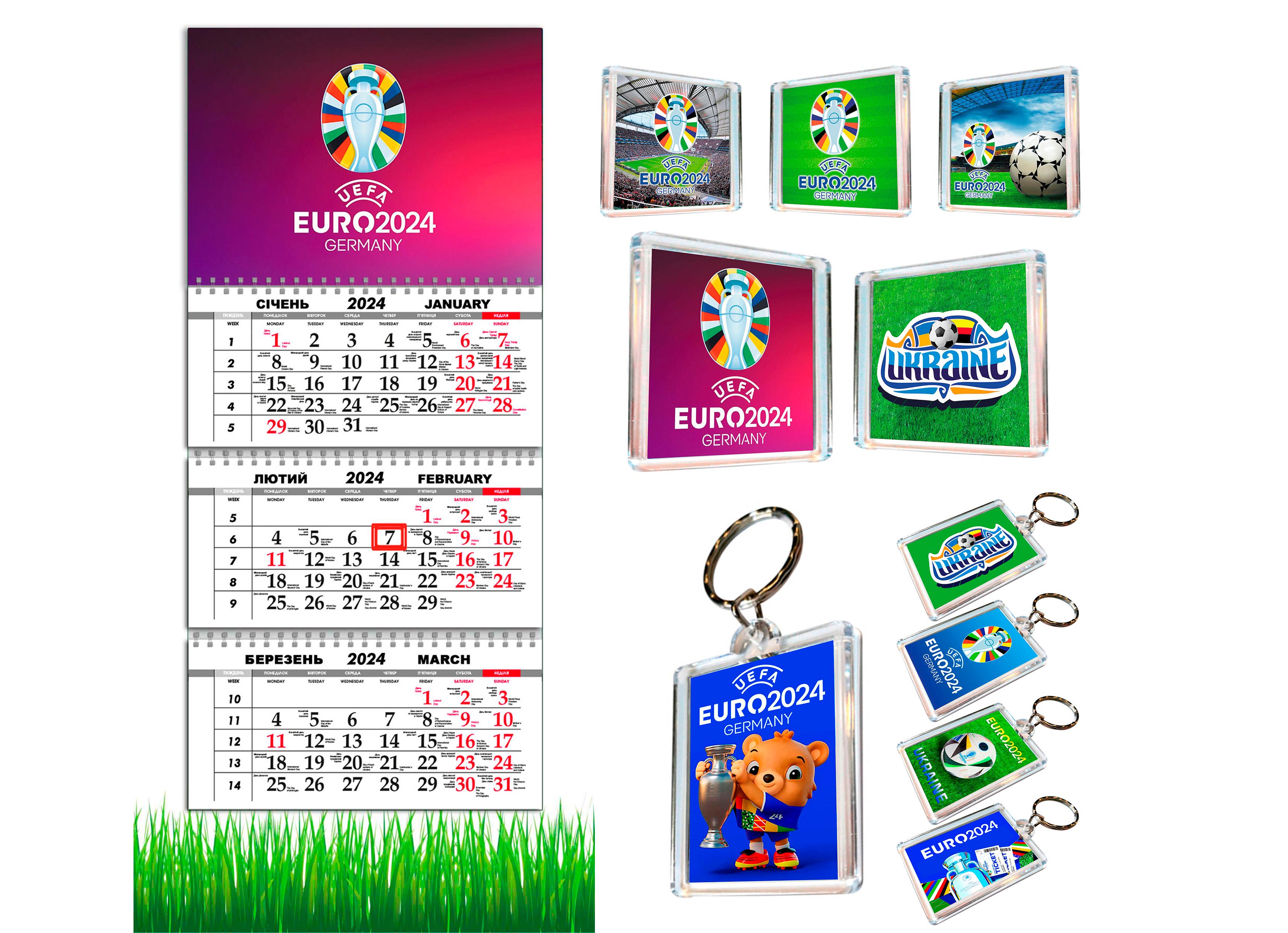 Подарок фанату футбола EURO 2024 (UA2451) - фото 2 Подарок фанату футбола EURO 2024 (UA2451) - фото 2