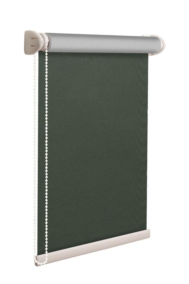 Рулонна штора NewTex Blackout LUX 25х165 см Графітовий (061) - фото 1 Рулонна штора NewTex Blackout LUX 25х165 см Графітовий (061) - фото 1