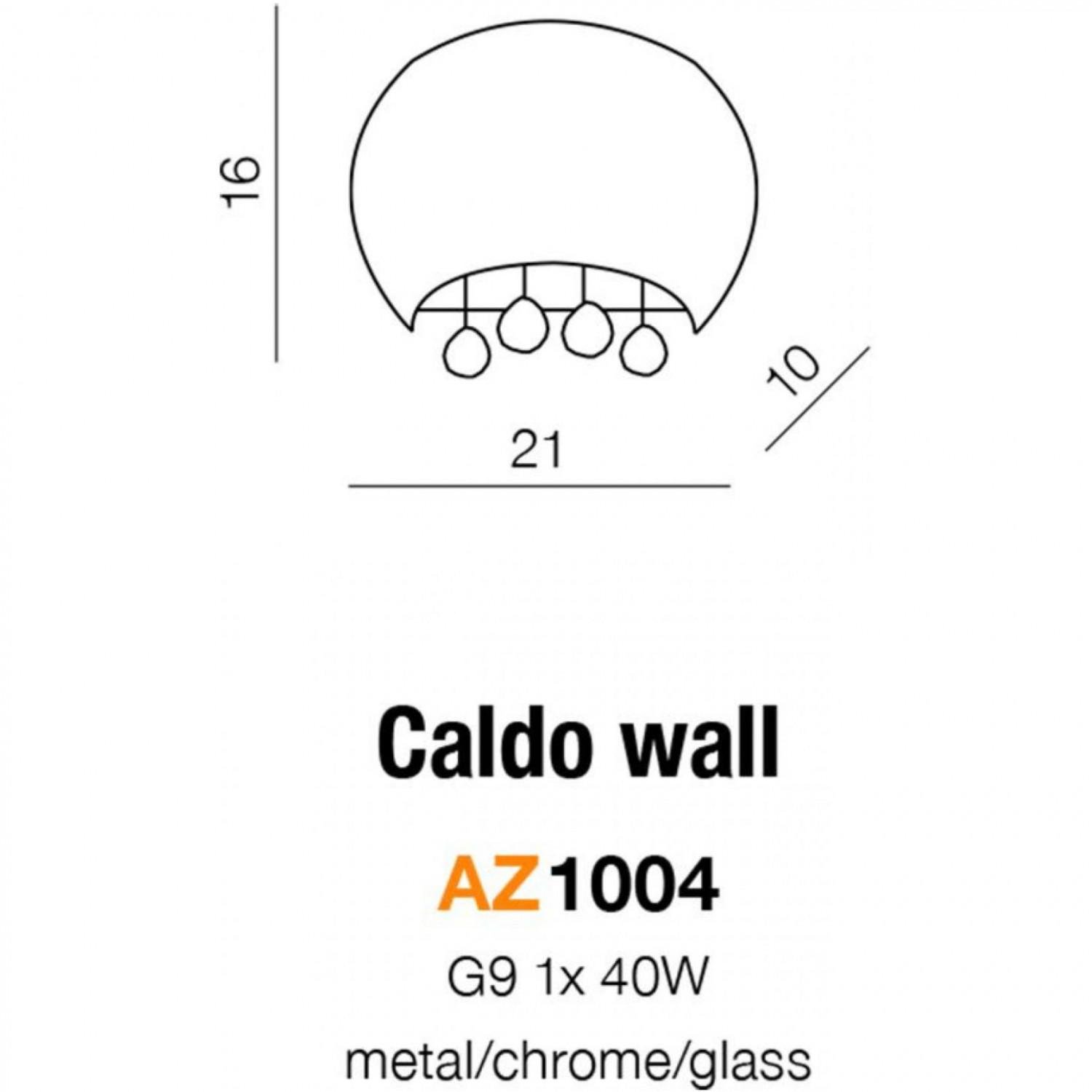 Бра Azzardo Caldo Wall (AZ1004) - фото 4