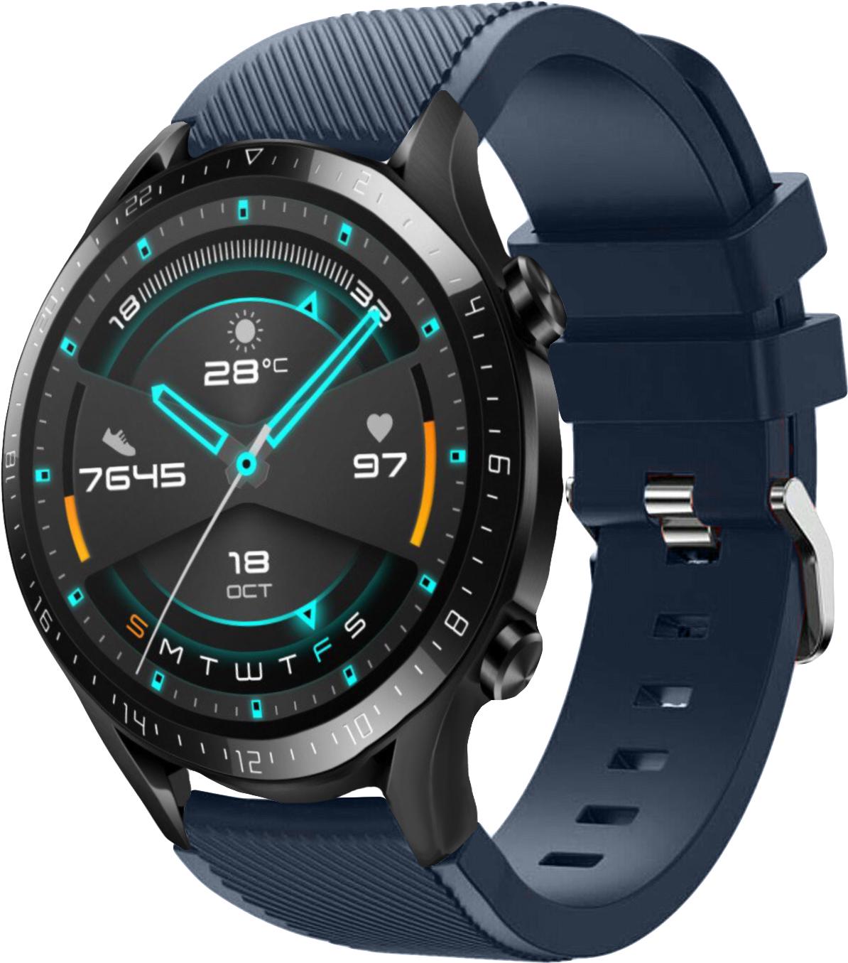 Ремешок Cross для Huawei Watch GT/GT2 22 мм Dark blue (16051)