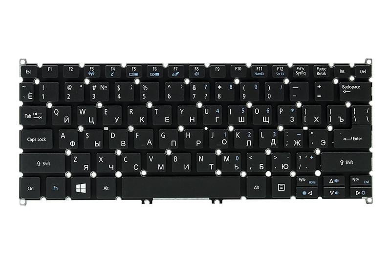 Клавиатура Power для ноутбука ACER Aspire E3-111 V5-122 без фрейма Черный