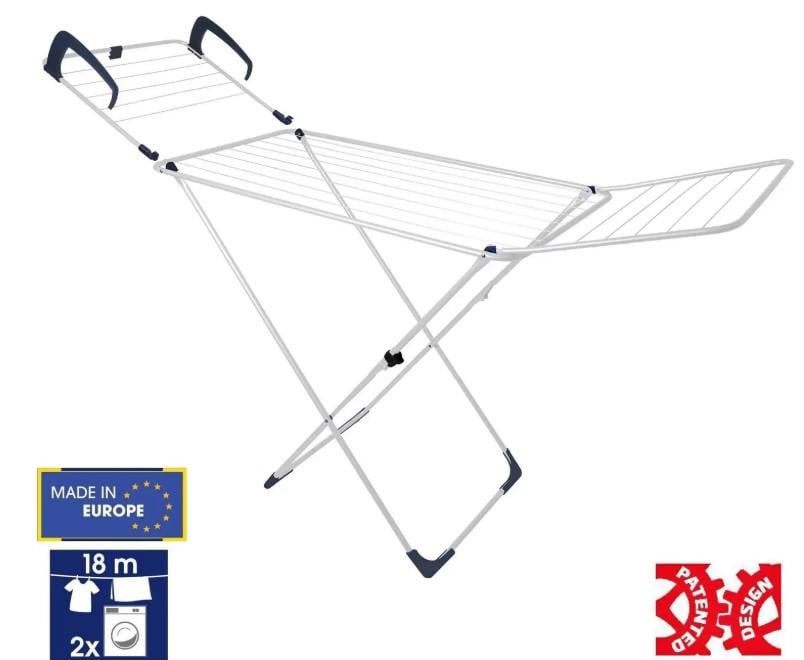 Сушилка для белья напольная Casa Si Kolibri 2в1 18 м White (CS92131C06) - фото 5