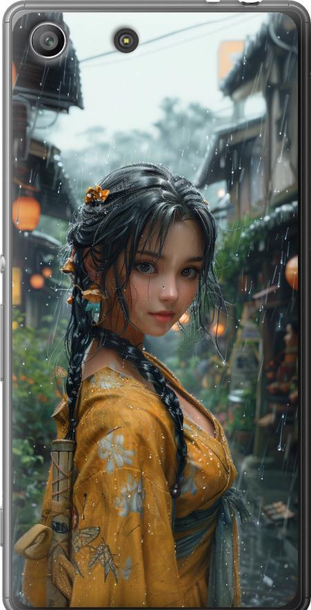 Чехол на Sony Xperia M5 E5633 Anime-girl (6133u-217-42517) Чехол на Sony Xperia M5 E5633 Anime-girl (6133u-217-42517)