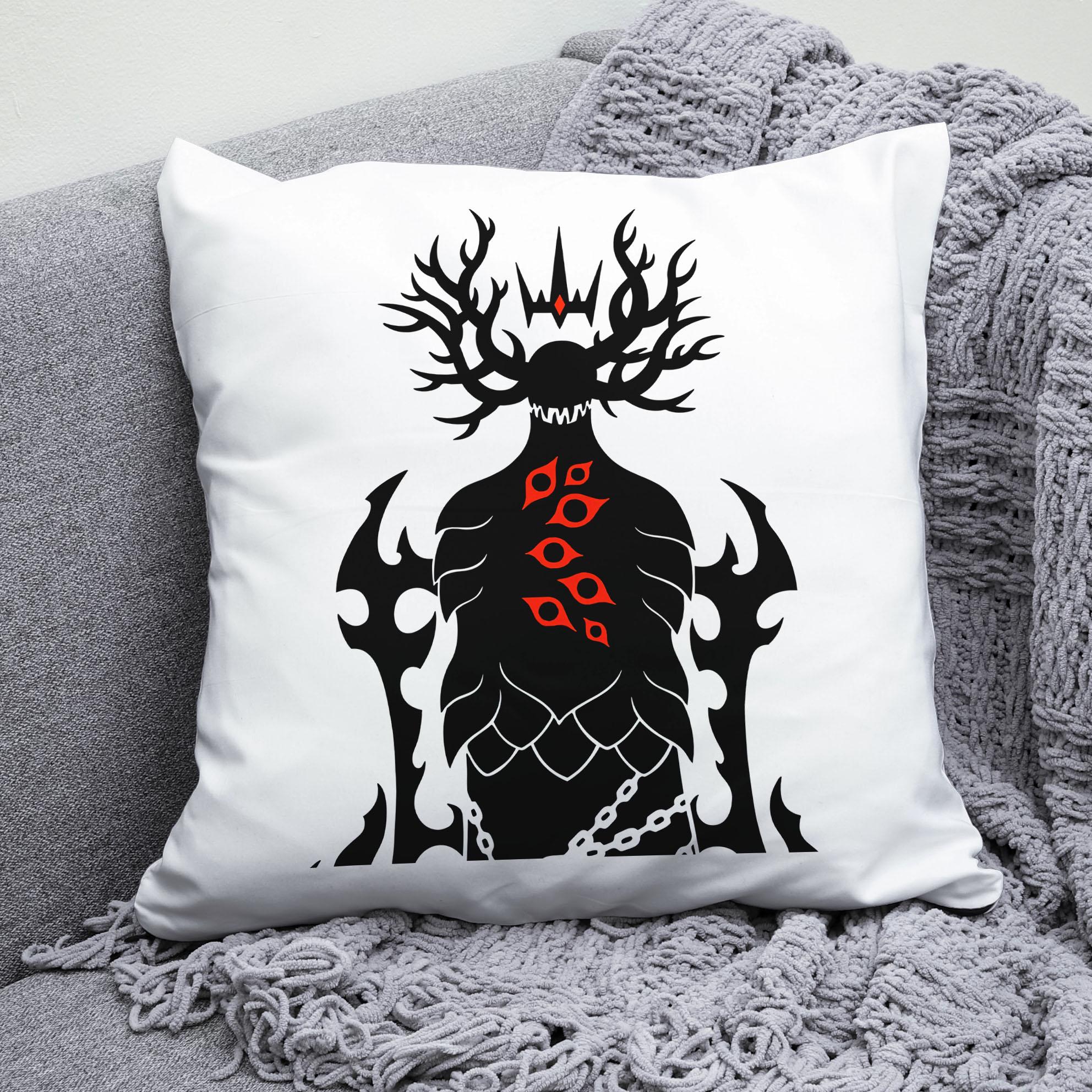 Плюшева подушка квадрат з принтом гри SCP Foundation