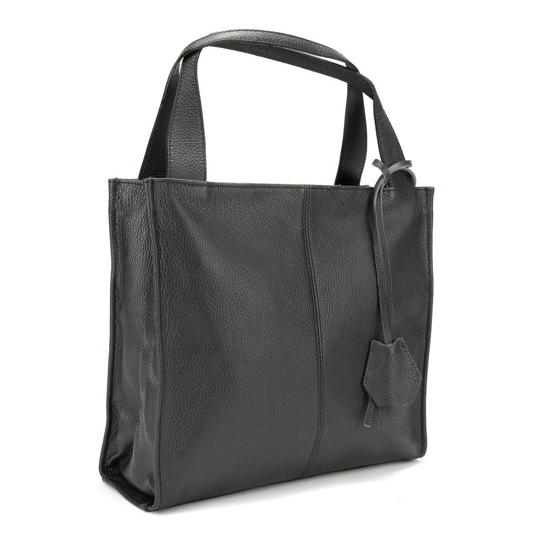 Женская сумка-шопер Royal Bag F-IT-7617A-S Черный (6557)