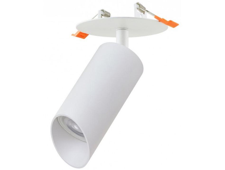 Светильник акцентный Luxel GU10 IP20 Белый (DLD-10W)