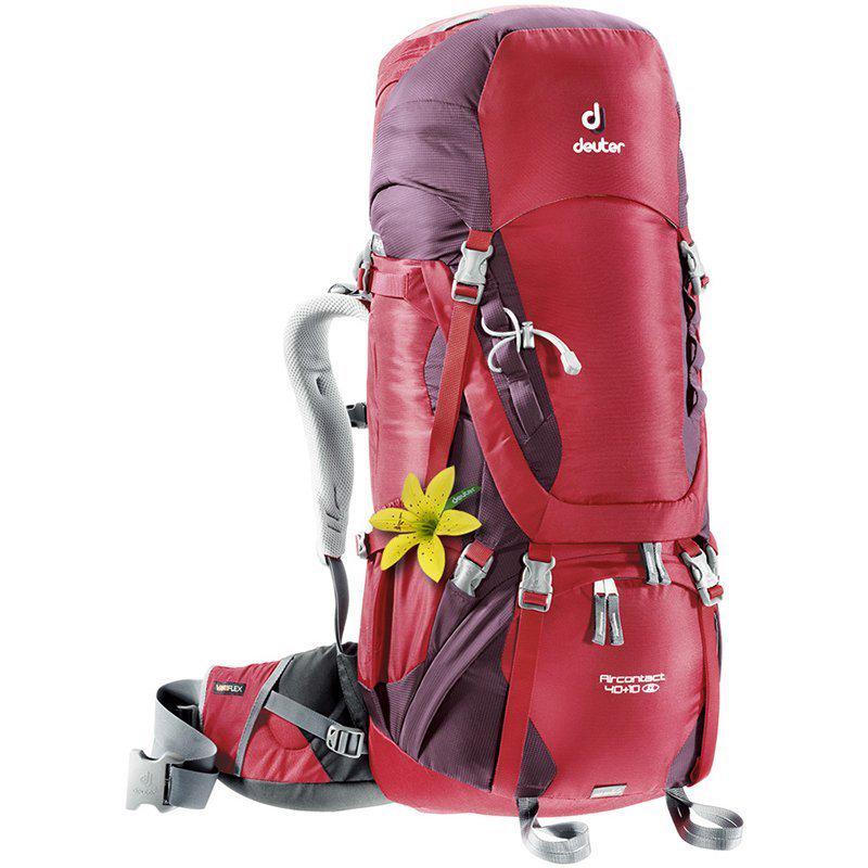 Рюкзак туристический Deuter Aircontact 40+10 л Cranberry/Aubergine (33200165005)
