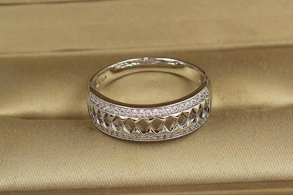 Кольцо Xuping Jewelry Наследие р. 16 Серебристый (38728258)
