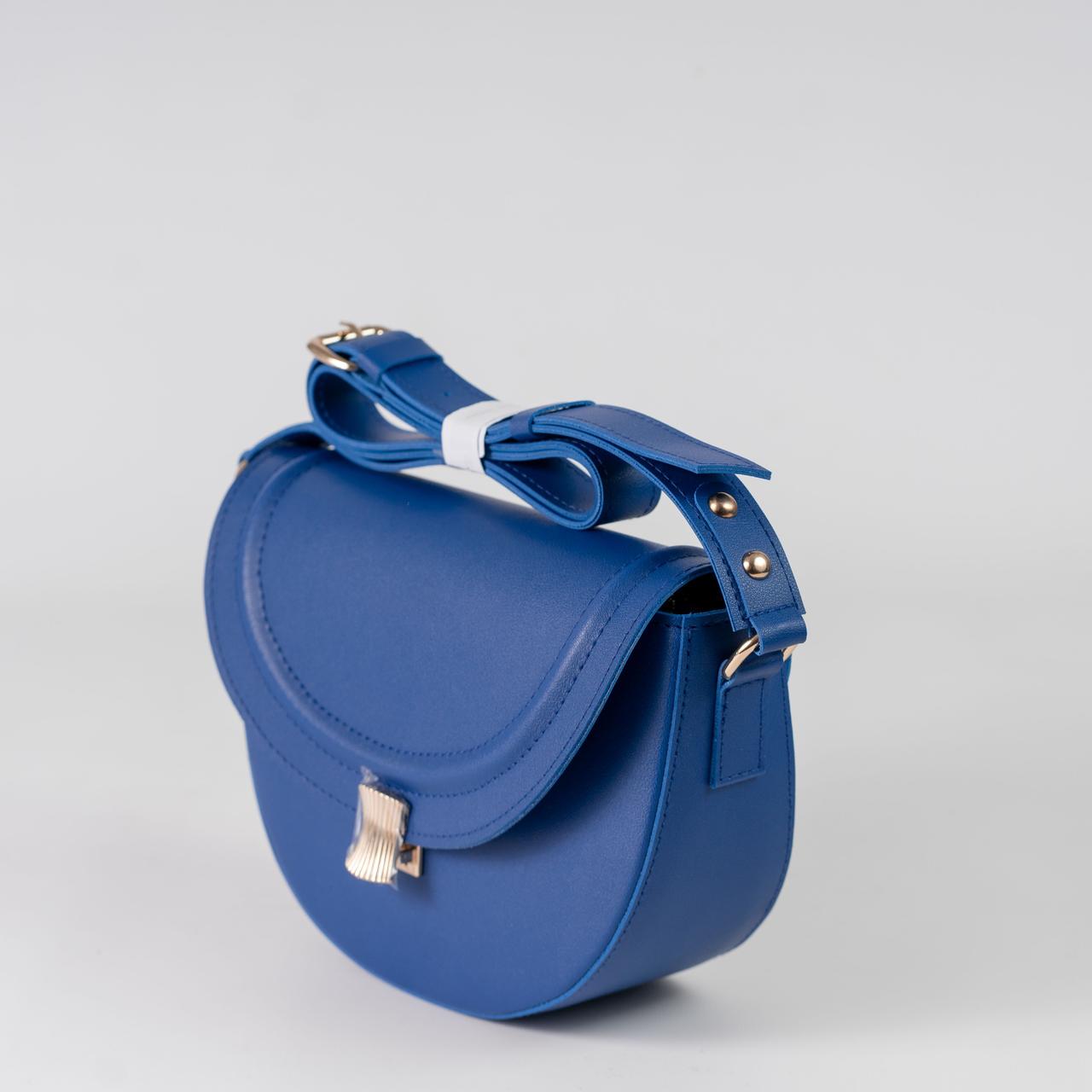 Сумка женская седло XENIA № 22-24 Синий - фото 2