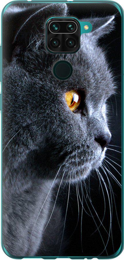 Чехол на Xiaomi Redmi Note 9 Красивый кот (3038t-2017-42517) Чехол на Xiaomi Redmi Note 9 Красивый кот (3038t-2017-42517)