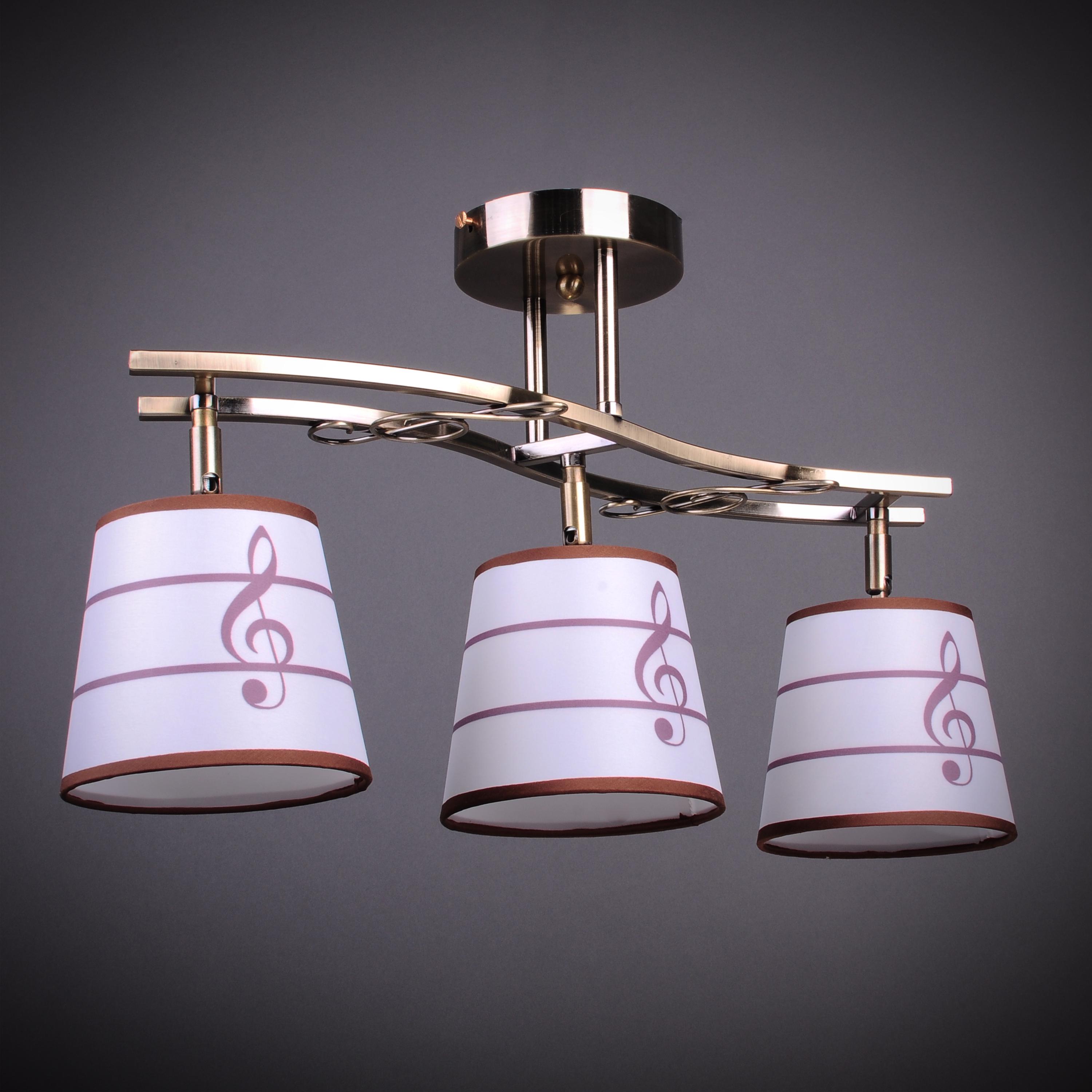 Стельова люстра Light House DL-17244/3 AB Бронзовий