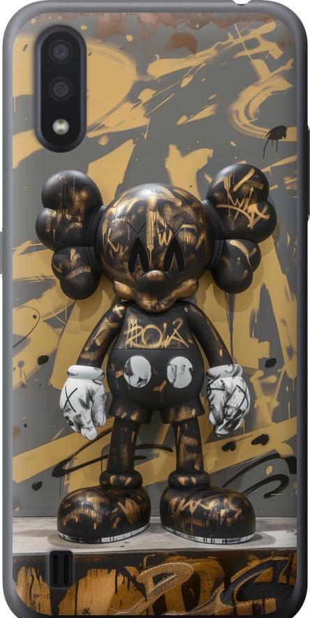 Чохол на Samsung Galaxy A01 A015F Bronze kaws (6097t-1842-42517)