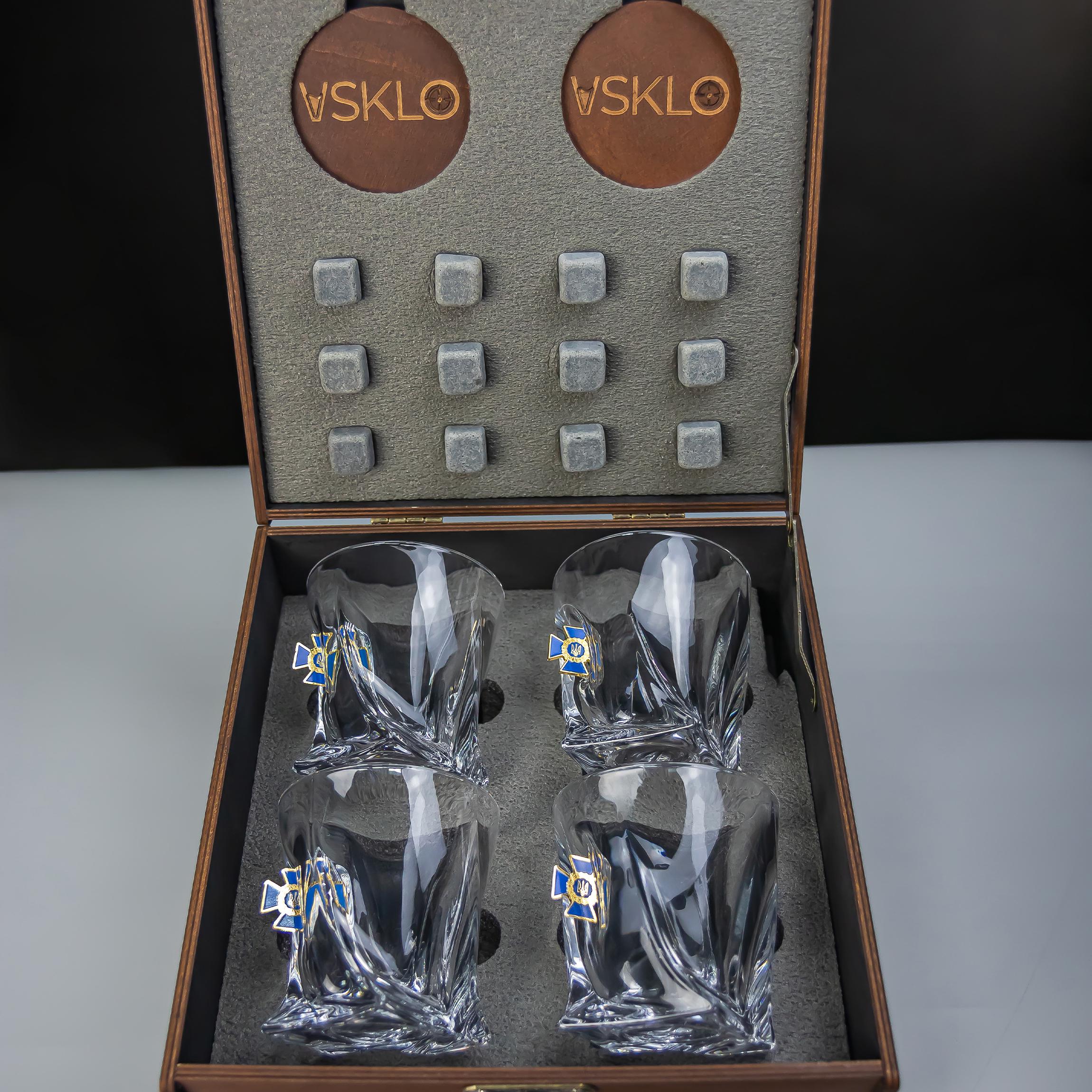 Набор хрустальных стаканов LEO 4 СБУ (25887357)