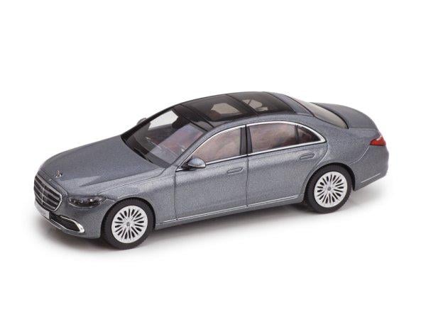 Модель автомобиля 1:43 Mercedes-Benz S-Class W223 2021 AMG Line Selenit Grey (B66960631)