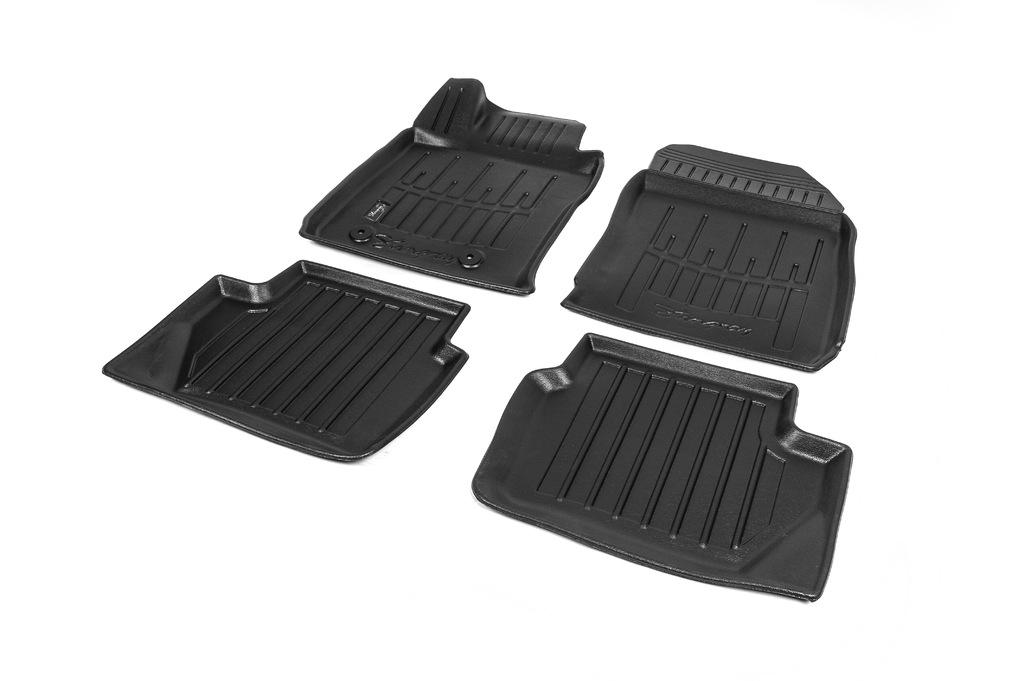 Коврики автомобильные Stingray 3D для USA для Ford Fiesta 2008-2017 г полиуретан 4 шт. (85585)