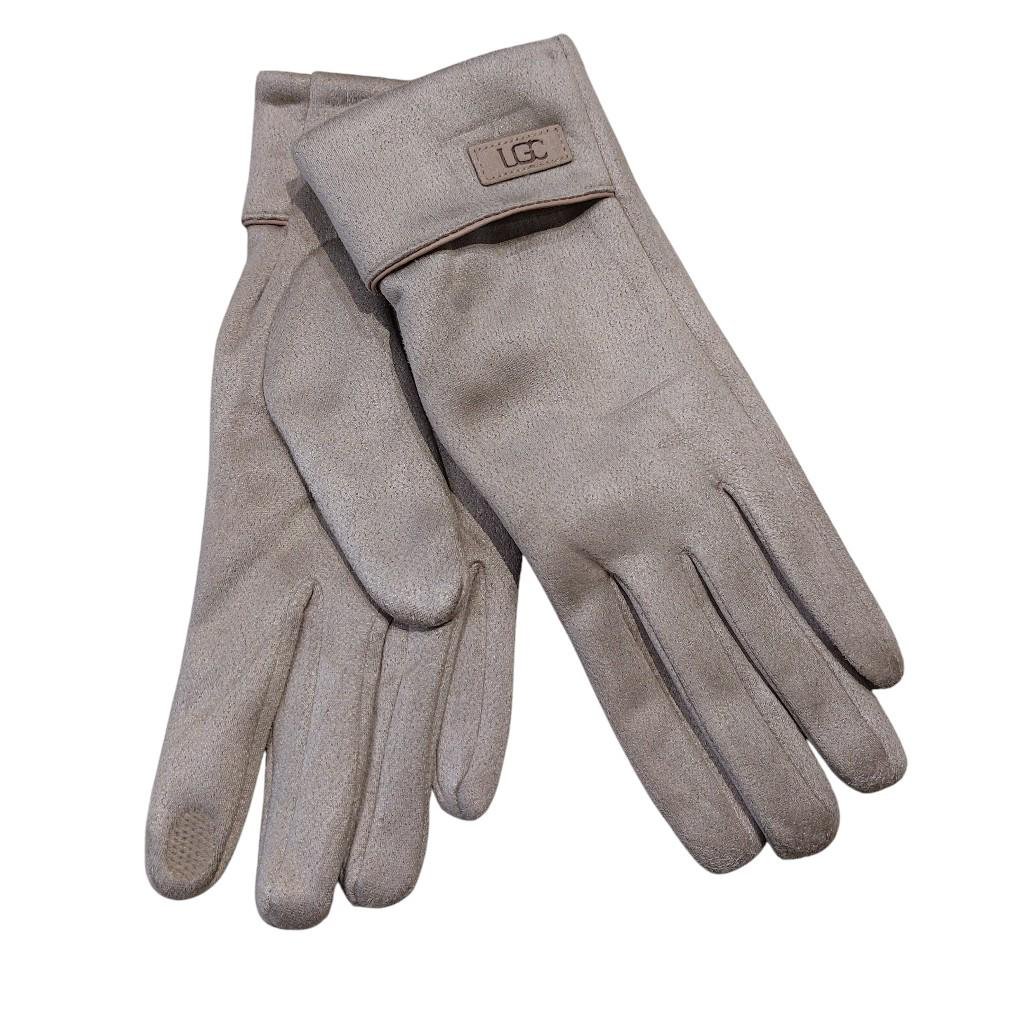 Рукавички сенсорні жіночі One size Бежевий (565683) Рукавички сенсорні жіночі One size Бежевий (565683)