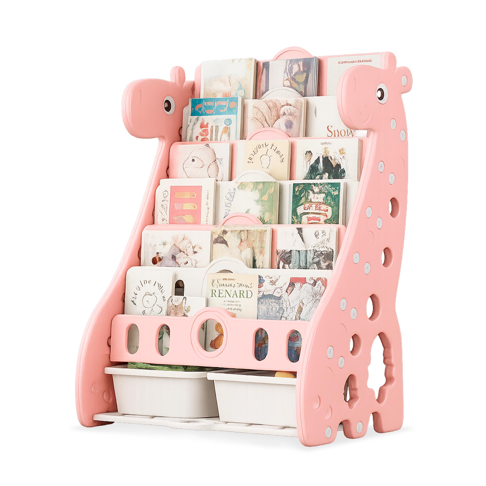 Стелаж Mealux Raffo Pink (KD-E042 Pink) - фото 1 Стелаж Mealux Raffo Pink (KD-E042 Pink) - фото 1