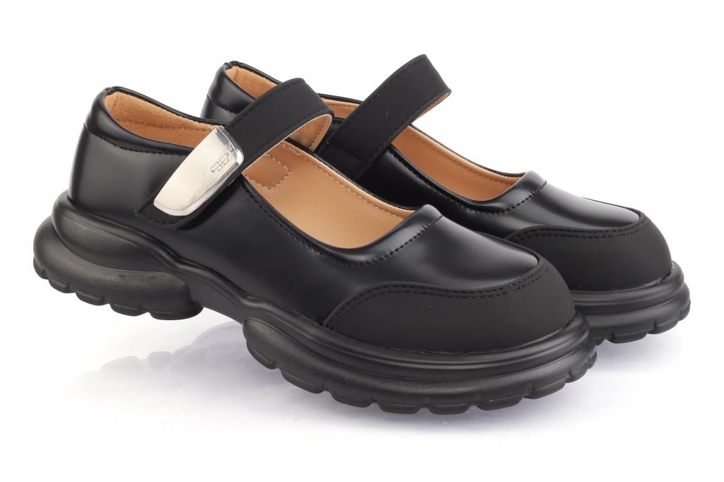 Туфлі для дівчаток 621 р. 35 Чорний