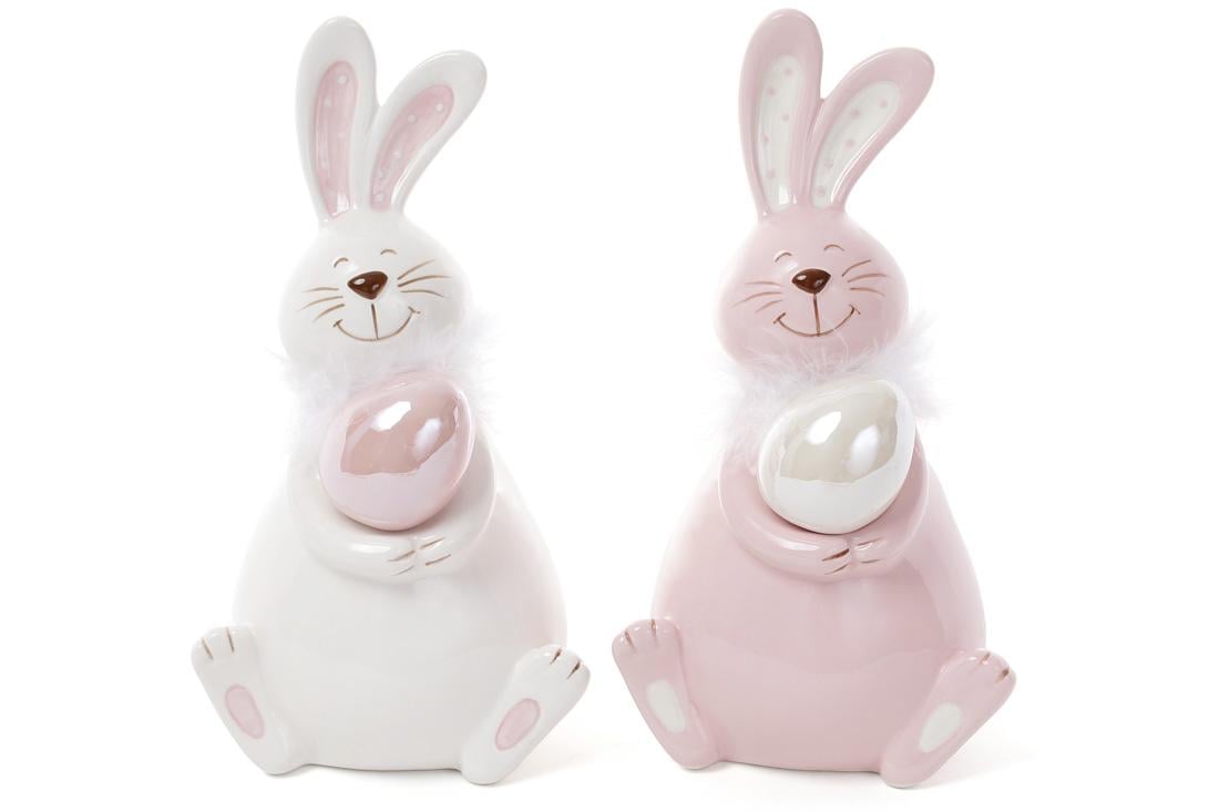 Декоративная пасхальная фигурка BonaDi Зайчик 2 шт. (834-787)