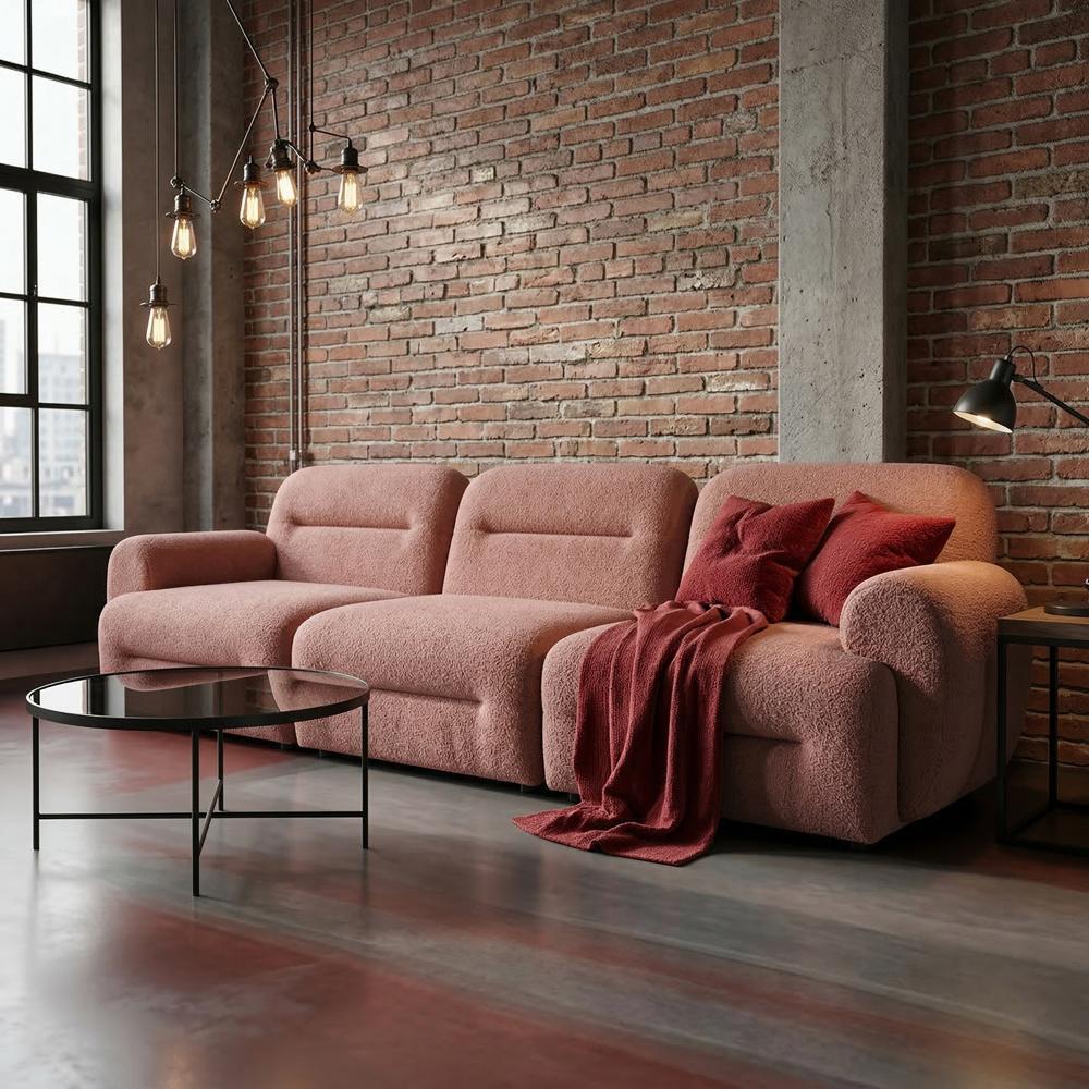 Диван модульный Dolce 255х84х80 см Rose Beige (rich_sofa_00270) Диван модульный Dolce 255х84х80 см Rose Beige (rich_sofa_00270)