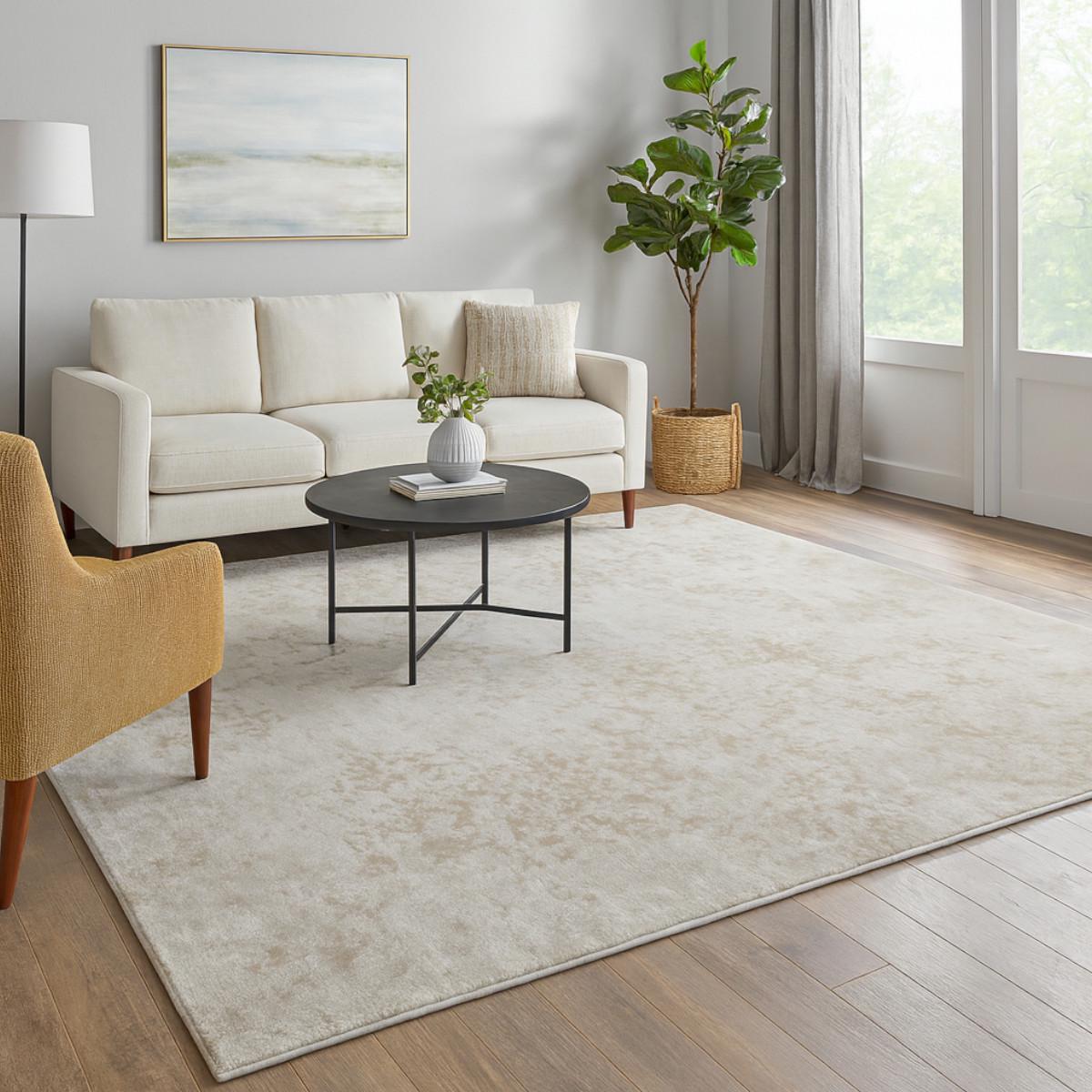 Ковер Colorful Home с низким ворсом 140х200 см Серо-бежевый (42682)