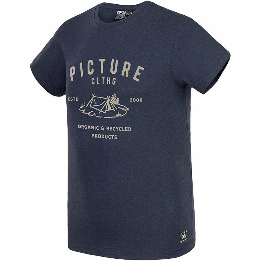 Футболка Picture Organic Eugene L Dark blue melange