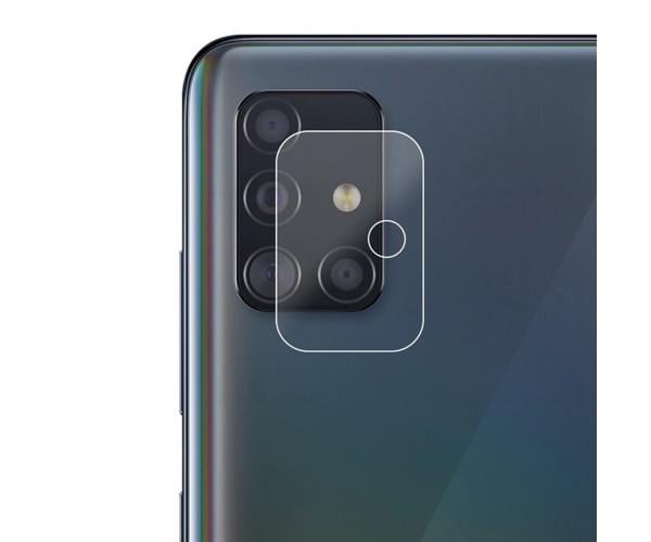 Защитное стекло Tempered Glass 0,3 мм 2.5D на заднюю камеру для Samsung Galaxy M51 Transparent