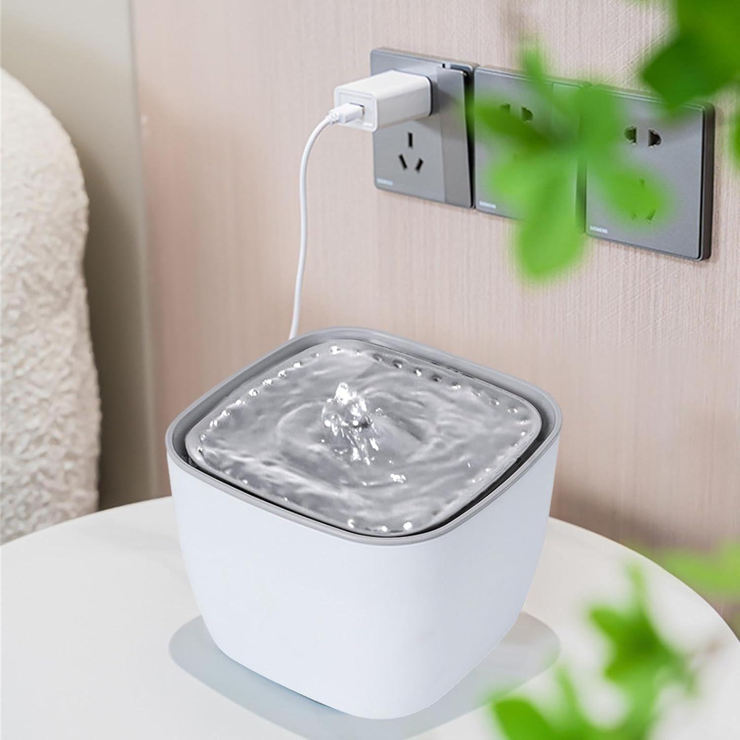 Фонтанчик-поилка для котов и собак автоматический с насосом USB - фото 4