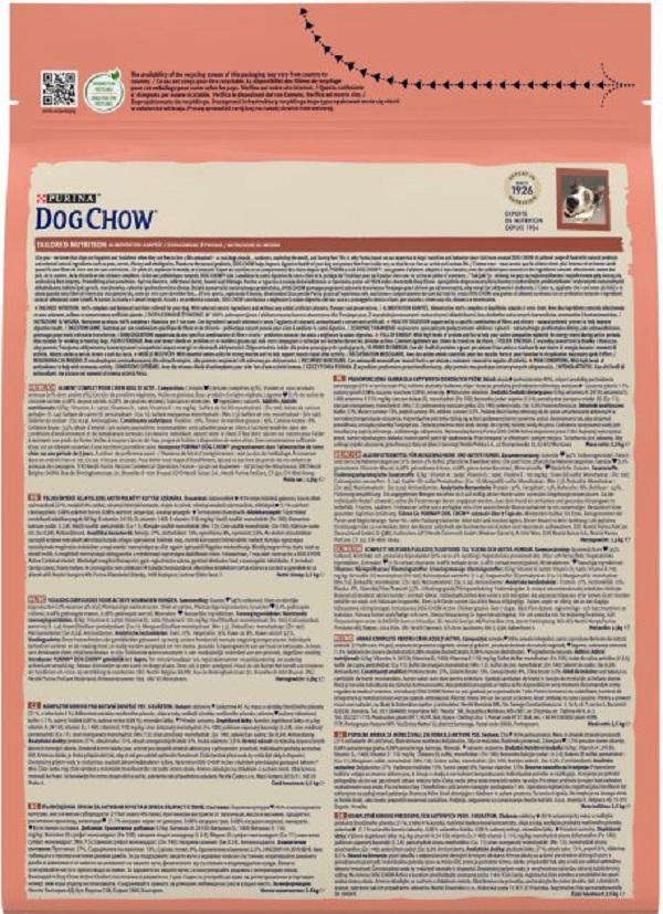 Корм сухий для активних та робочих собак Purina Dog Chow Active з куркою 2,5 кг (7613034487858) - фото 2 Корм сухий для активних та робочих собак Purina Dog Chow Active з куркою 2,5 кг (7613034487858) - фото 2