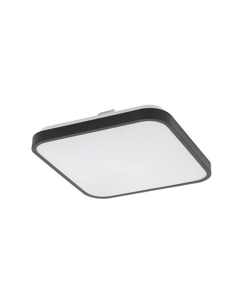 Потолочный светильник Nowodvorski 10983 Agnes Square LED 1x16W 3000K 1200Lm IP44 Черный (24576064)