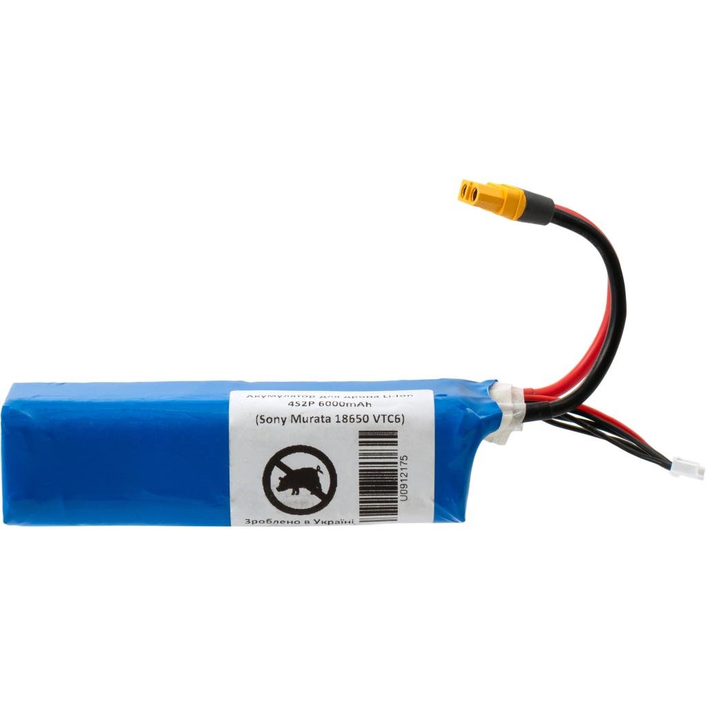 Аккумуляторный блок Vinga Li-Ion 4s2Р 6000mAh с балансировочным кабелем Sony Murata 18650 VTC6 (6000BMS/SONY18650) Аккумуляторный блок Vinga Li-Ion 4s2Р 6000mAh с балансировочным кабелем Sony Murata 18650 VTC6 (6000BMS/SONY18650)